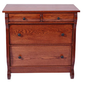 Classic changing table, medium oak